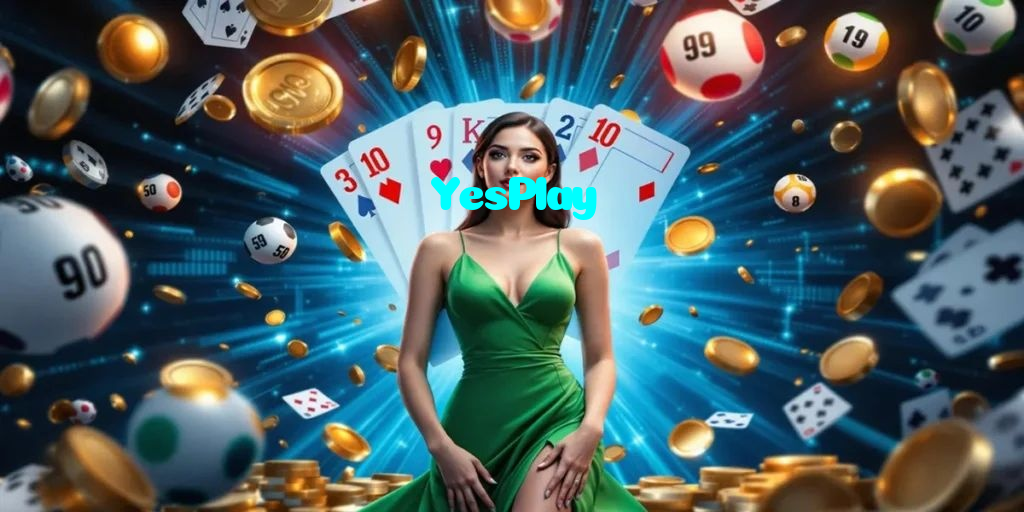 YesPlay casino presented on mobile device in Pakistan with slots and live games